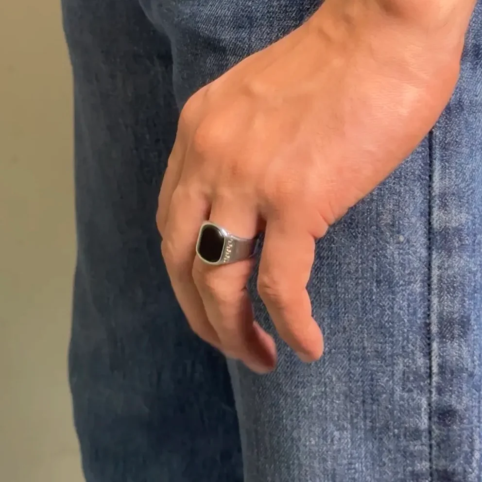Classic black Turkish ring - Image 4