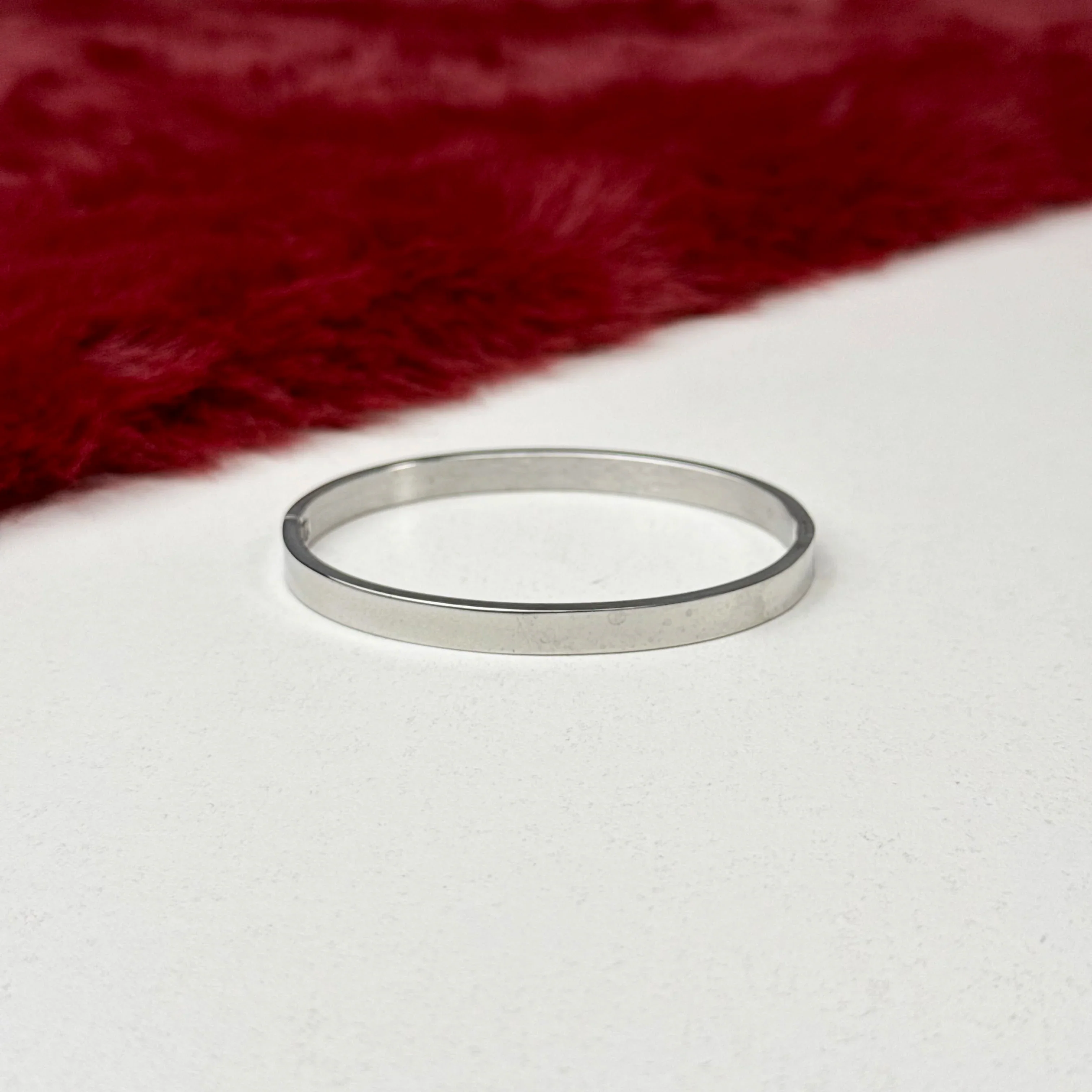 Classic Silver Cuff - Image 4
