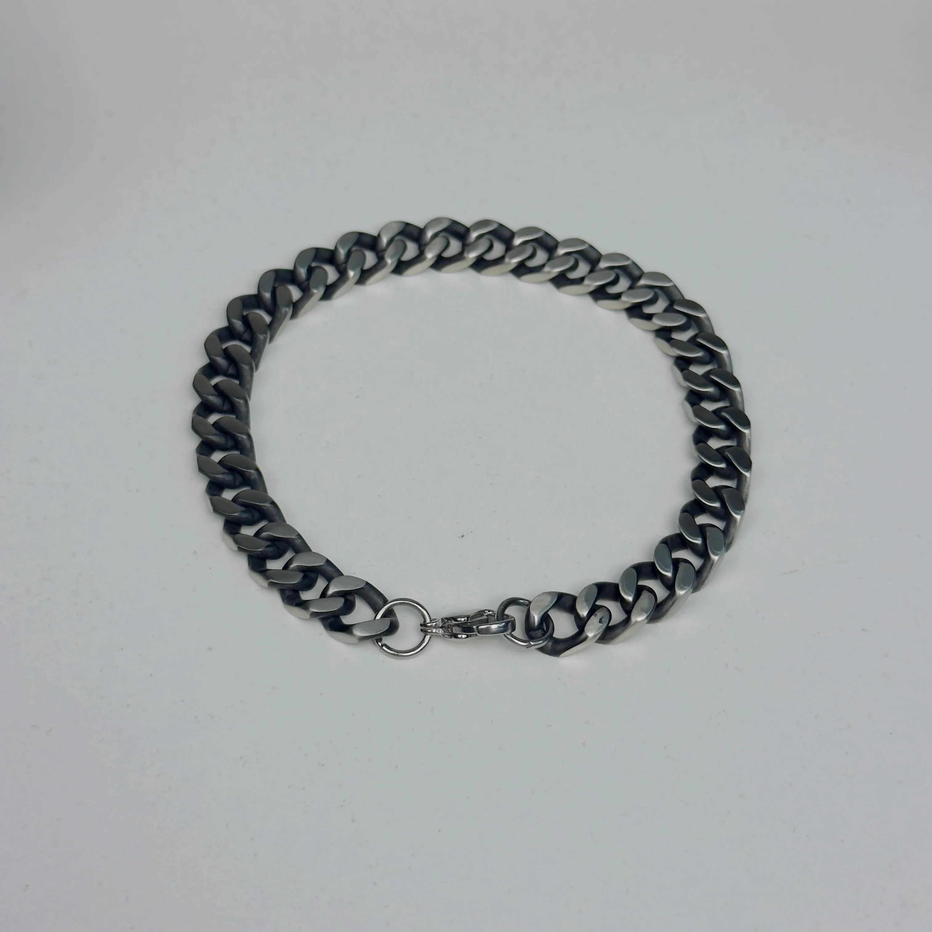 Classic Silver Curb bracelets - Image 3