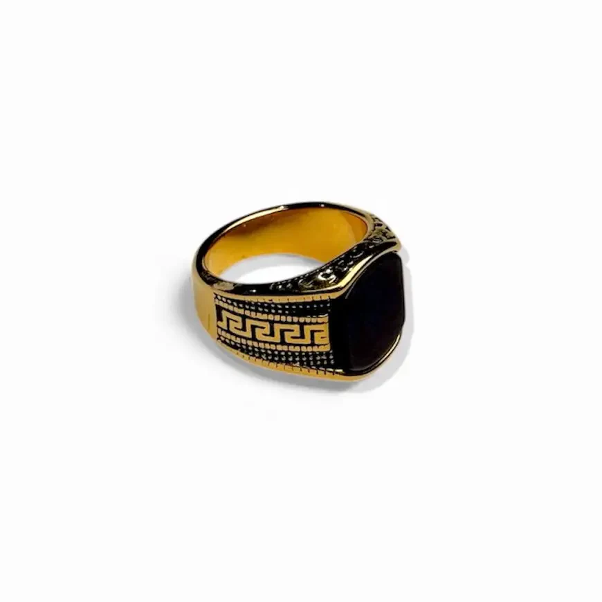 Greek black ring (gold variant) - Image 3
