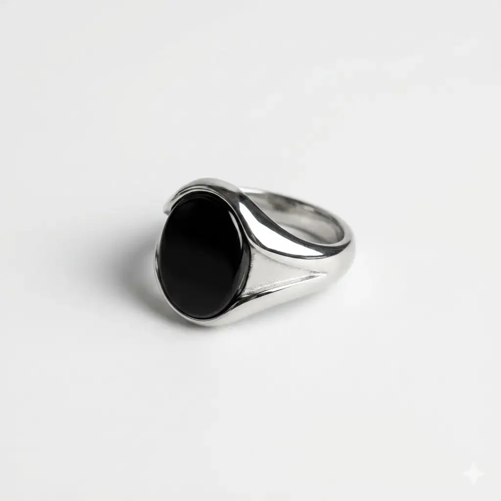 Hijazi onyx ring
