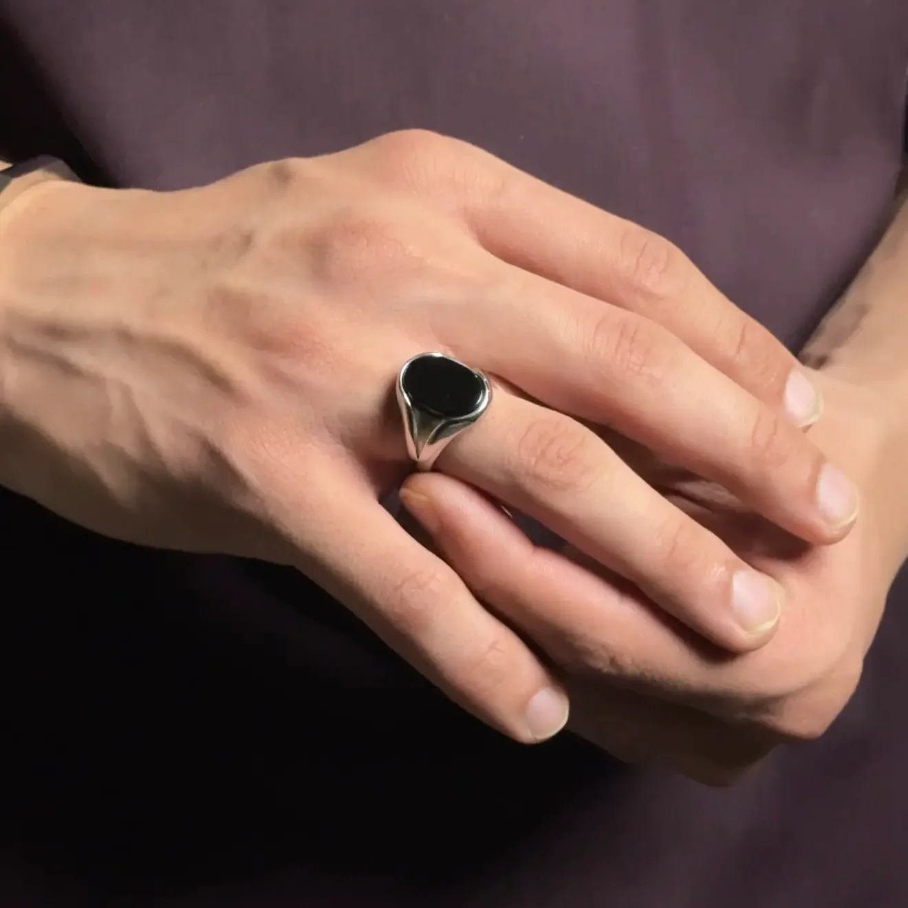 Hijazi onyx ring - Image 5