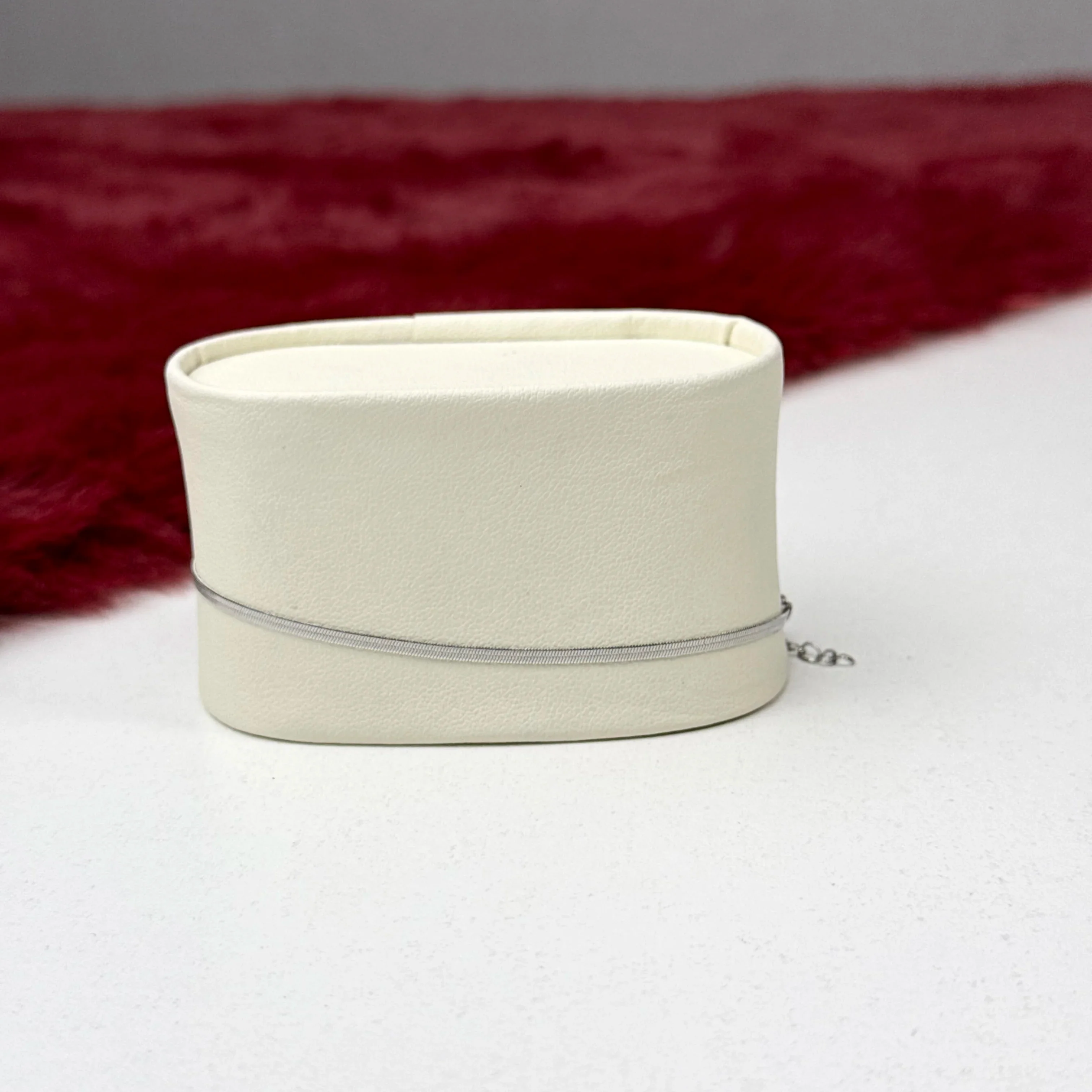 minimal snake chain bracelet - Image 10