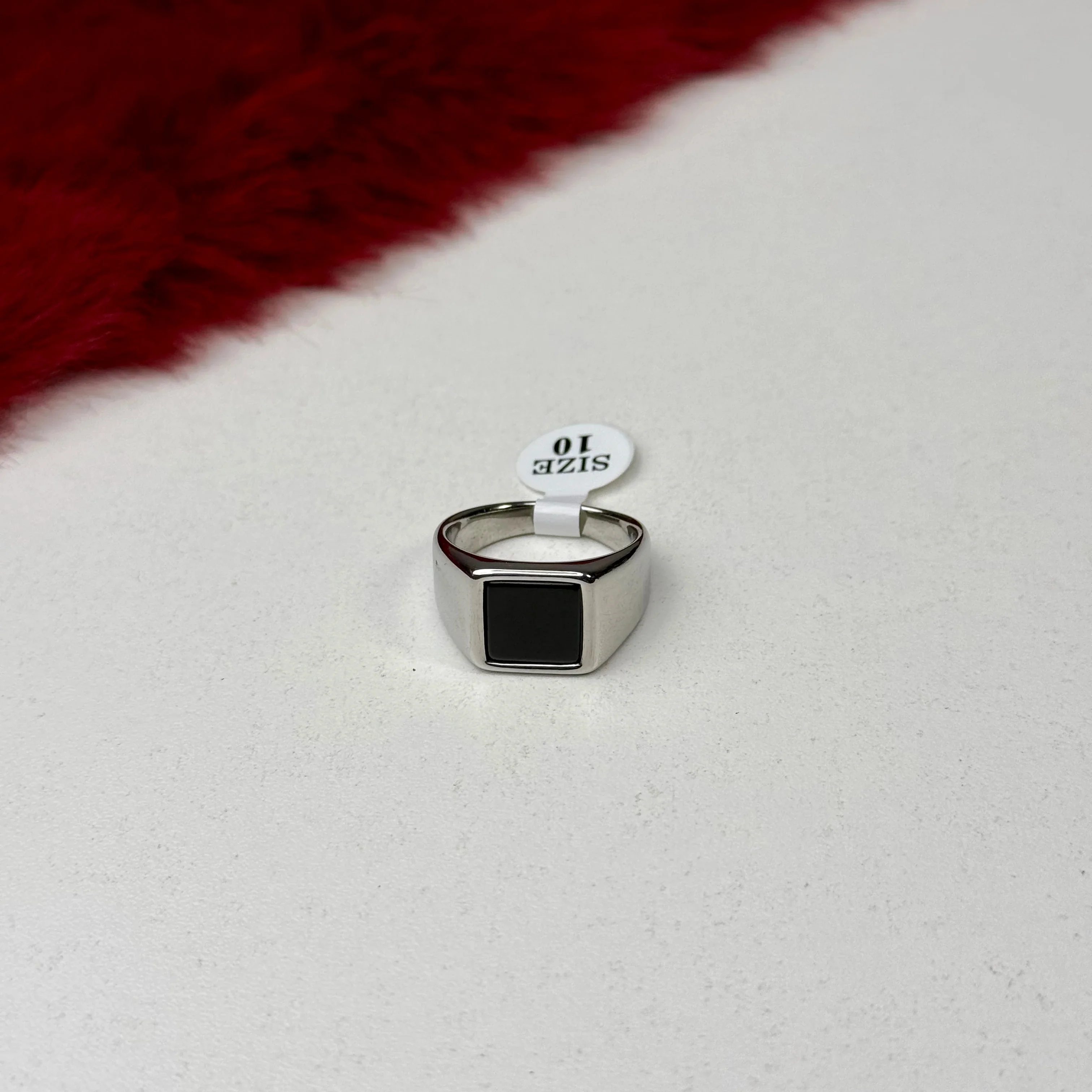 Modern Onyx Turkish ring