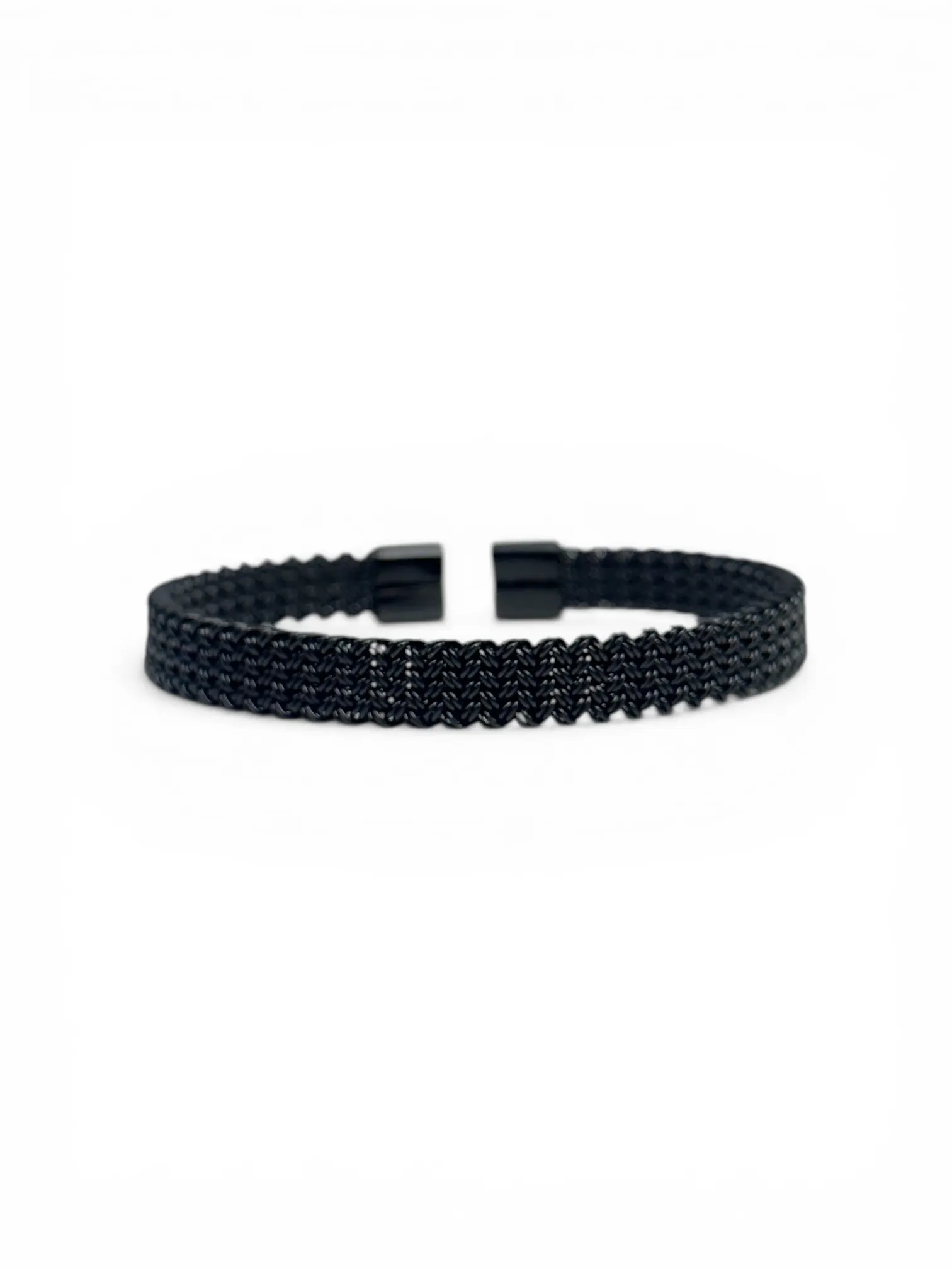 Obsidian Mesh Open Cuff - Image 3