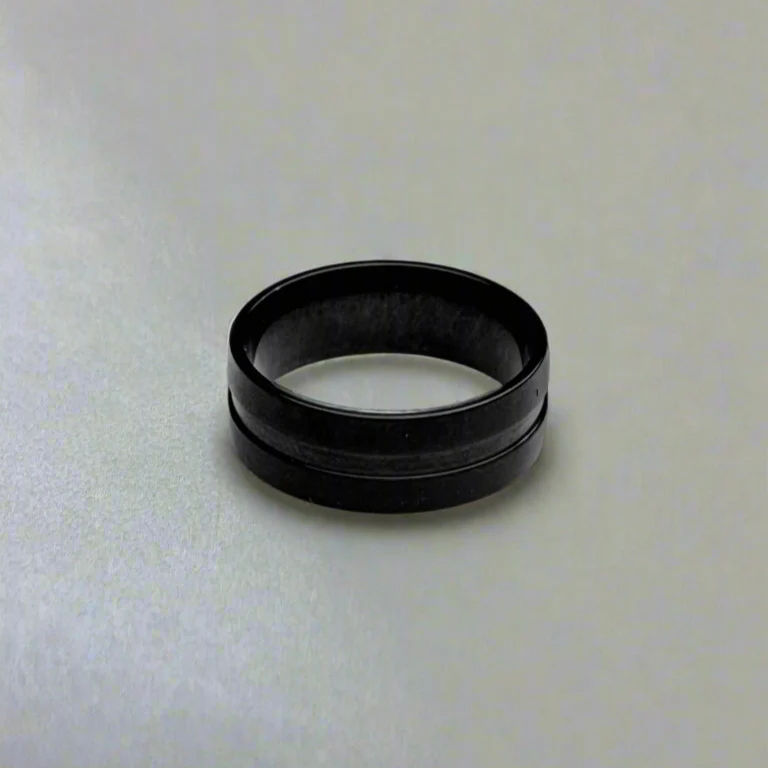 Matte tungsten Ring