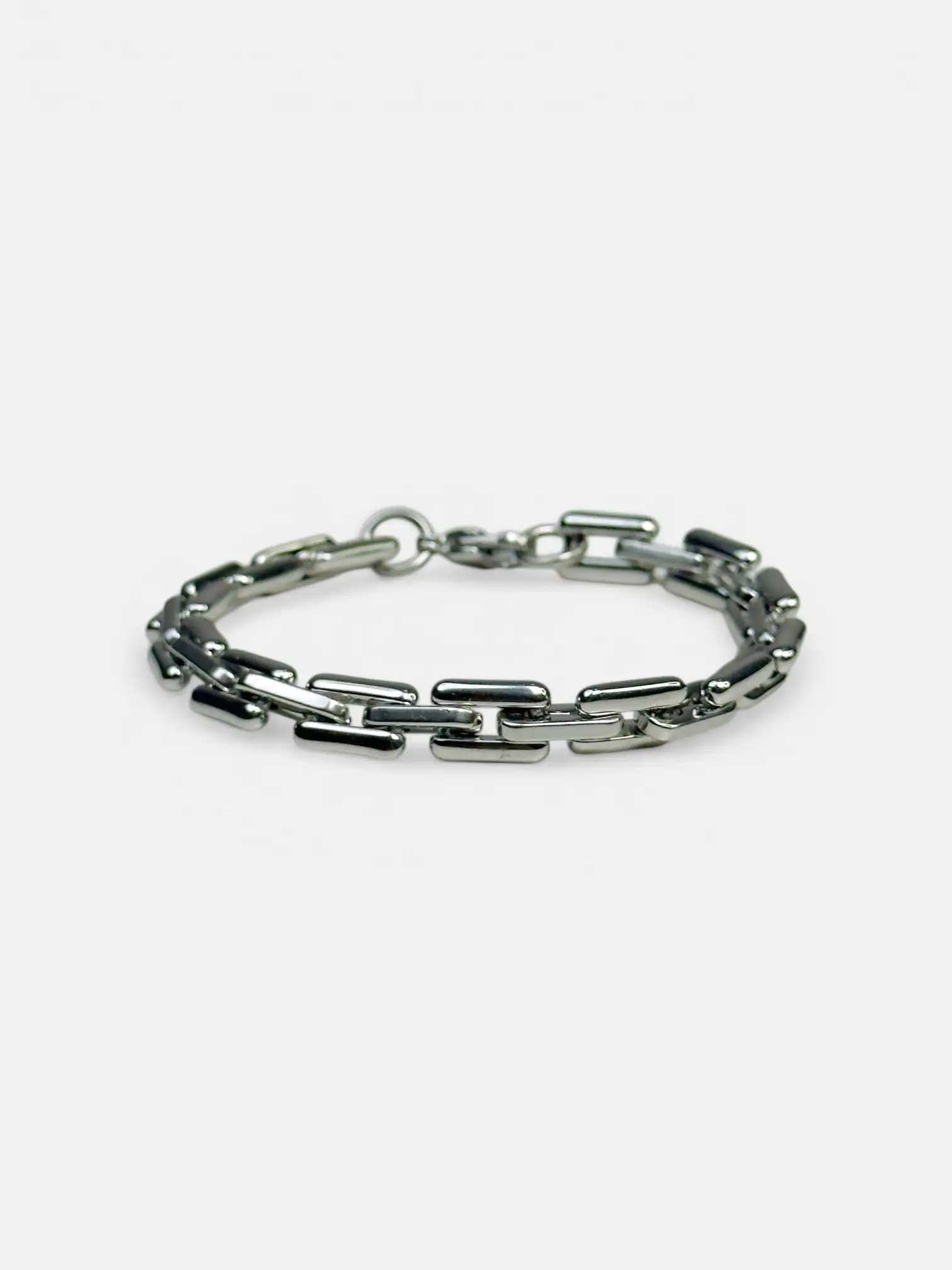 Rectangle Link Bracelet - Image 2