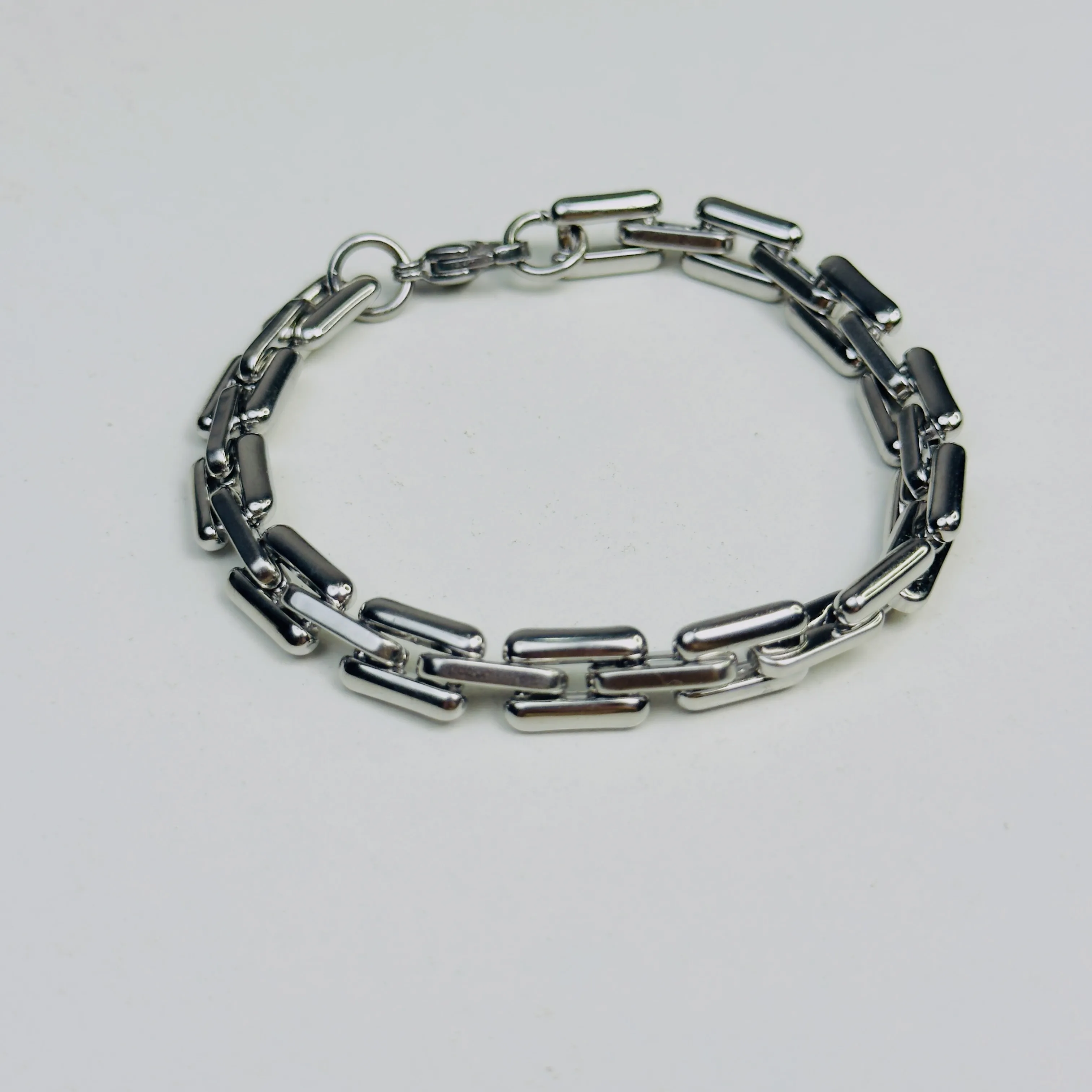 Rectangle Link Bracelet - Image 6