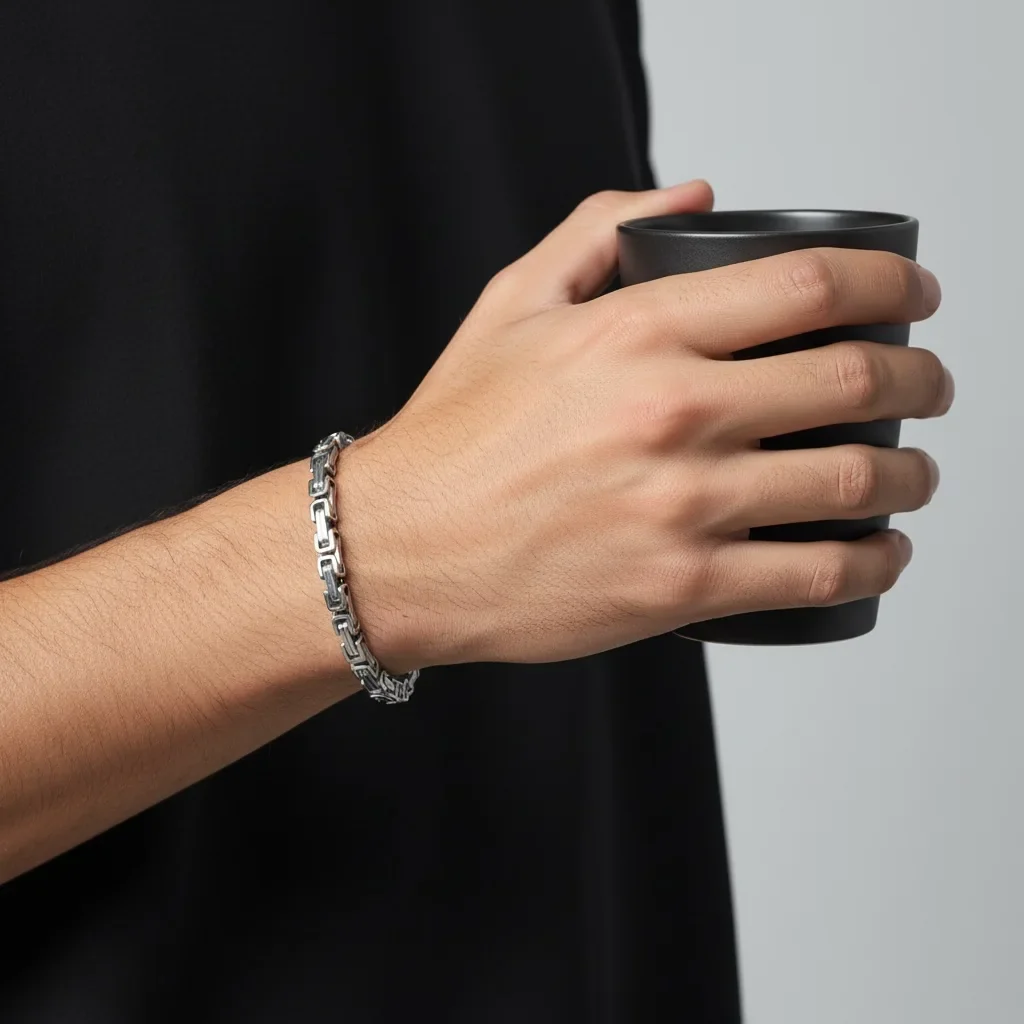 Silver Titan Bracelet