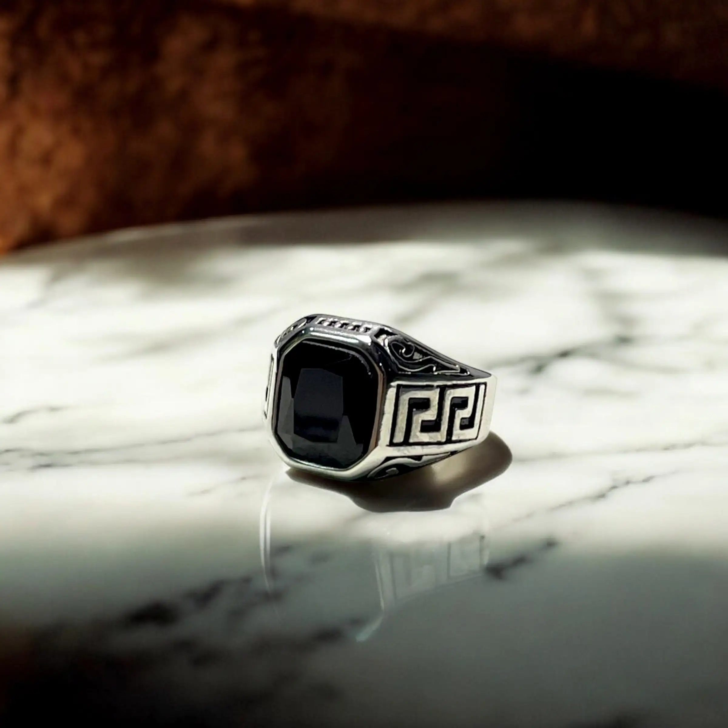 Spartan Signet Ring (SILVER) - Image 4