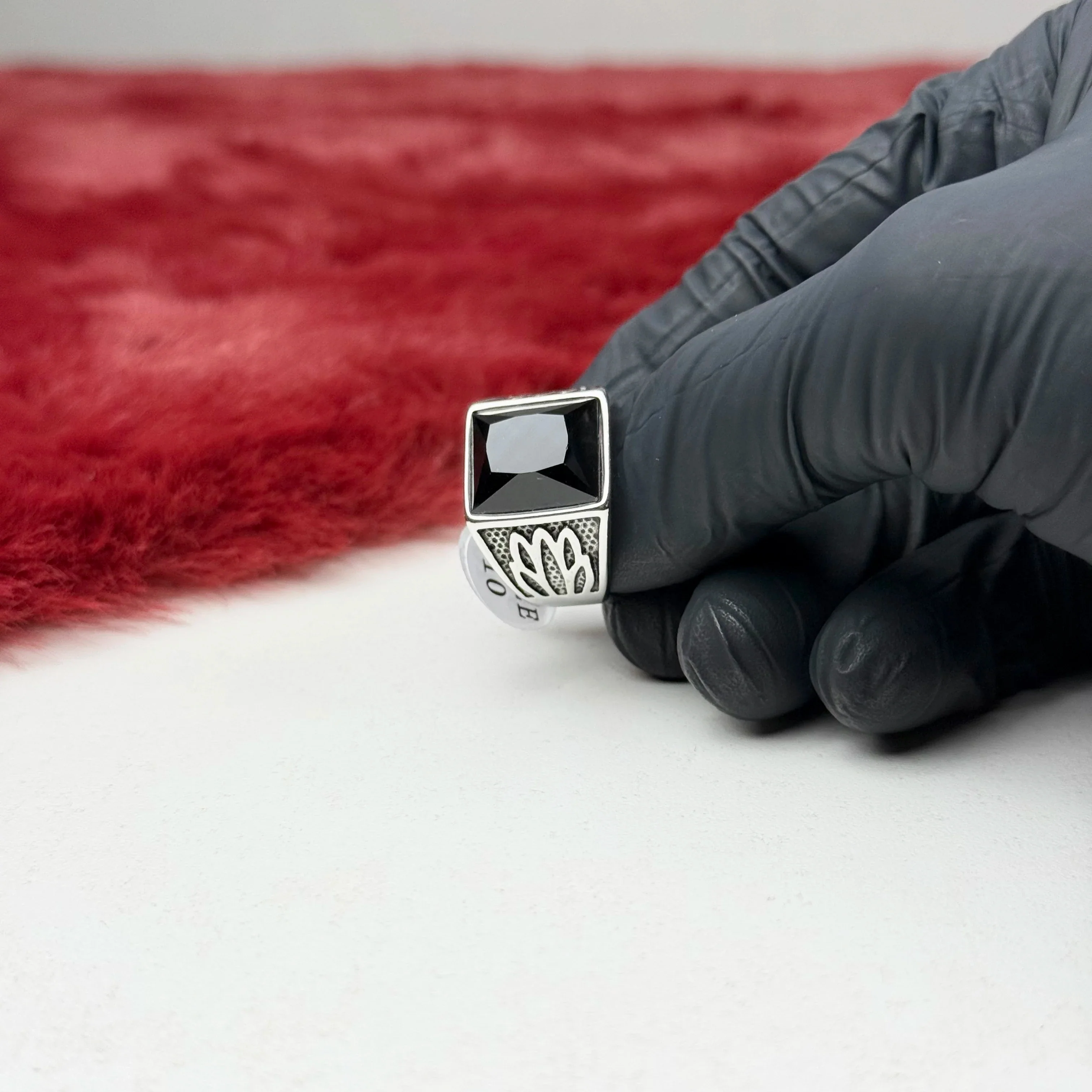 The Crown Onyx Turkish ring - Image 4