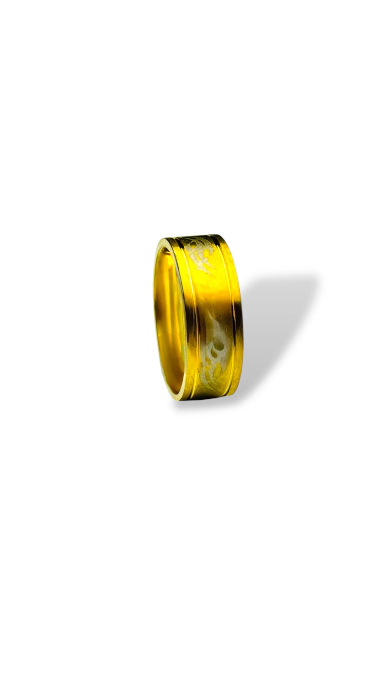 Tribal Gold Band Ring
