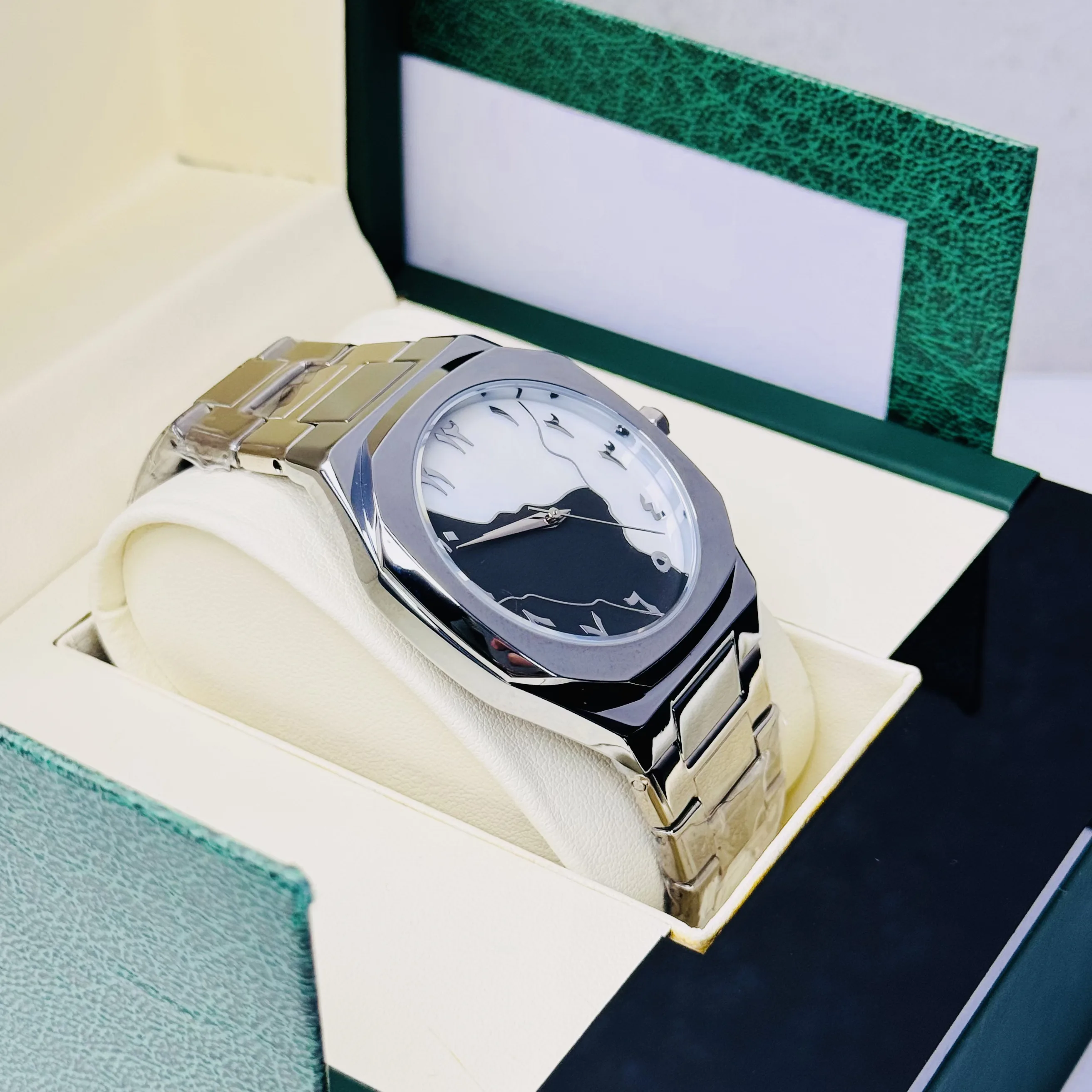 ZEFIRO T-04 GLOSSY CHAIN AURA WATCH - Image 2