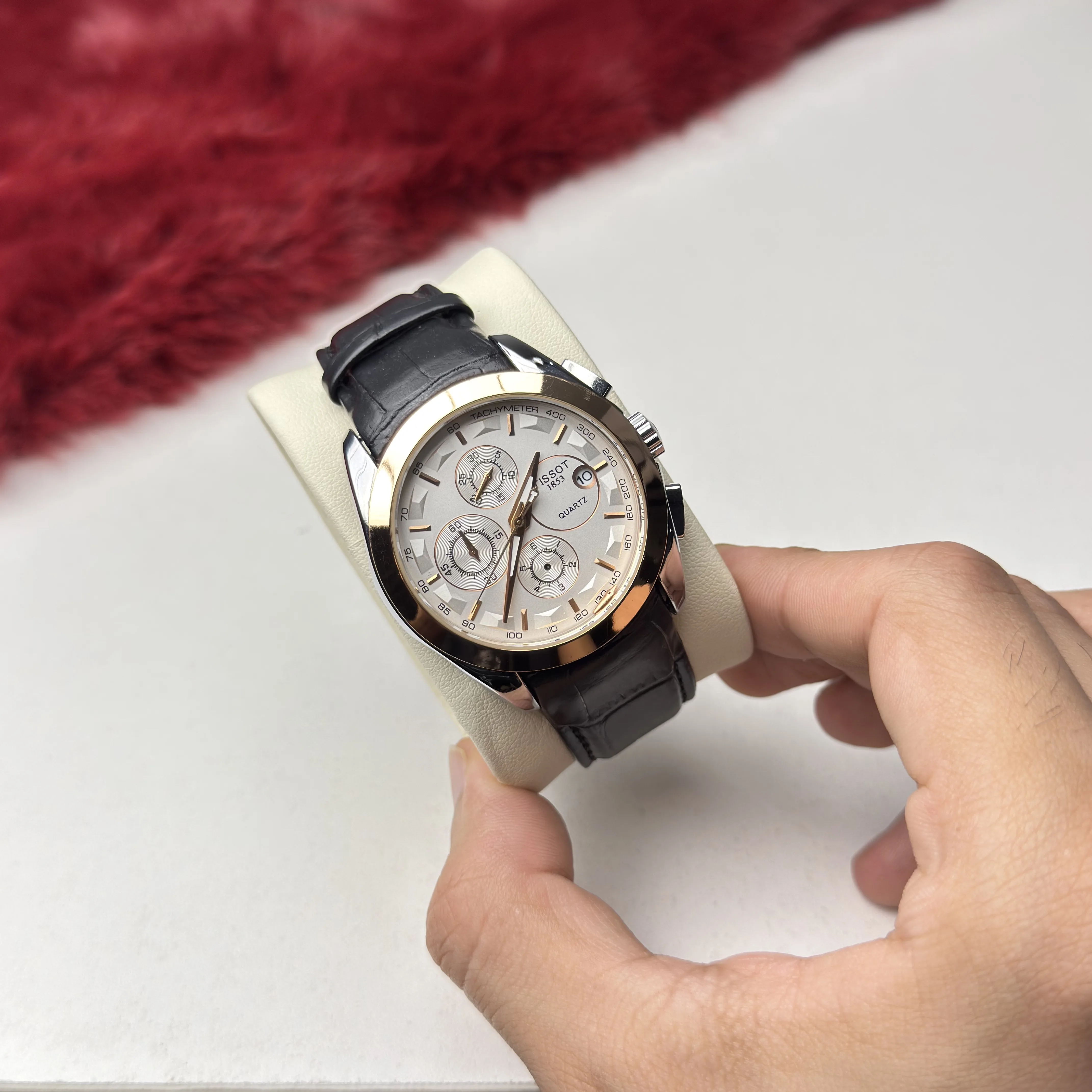 ZEFIRO T-09: Premium Leather Chronograph Series - Image 11