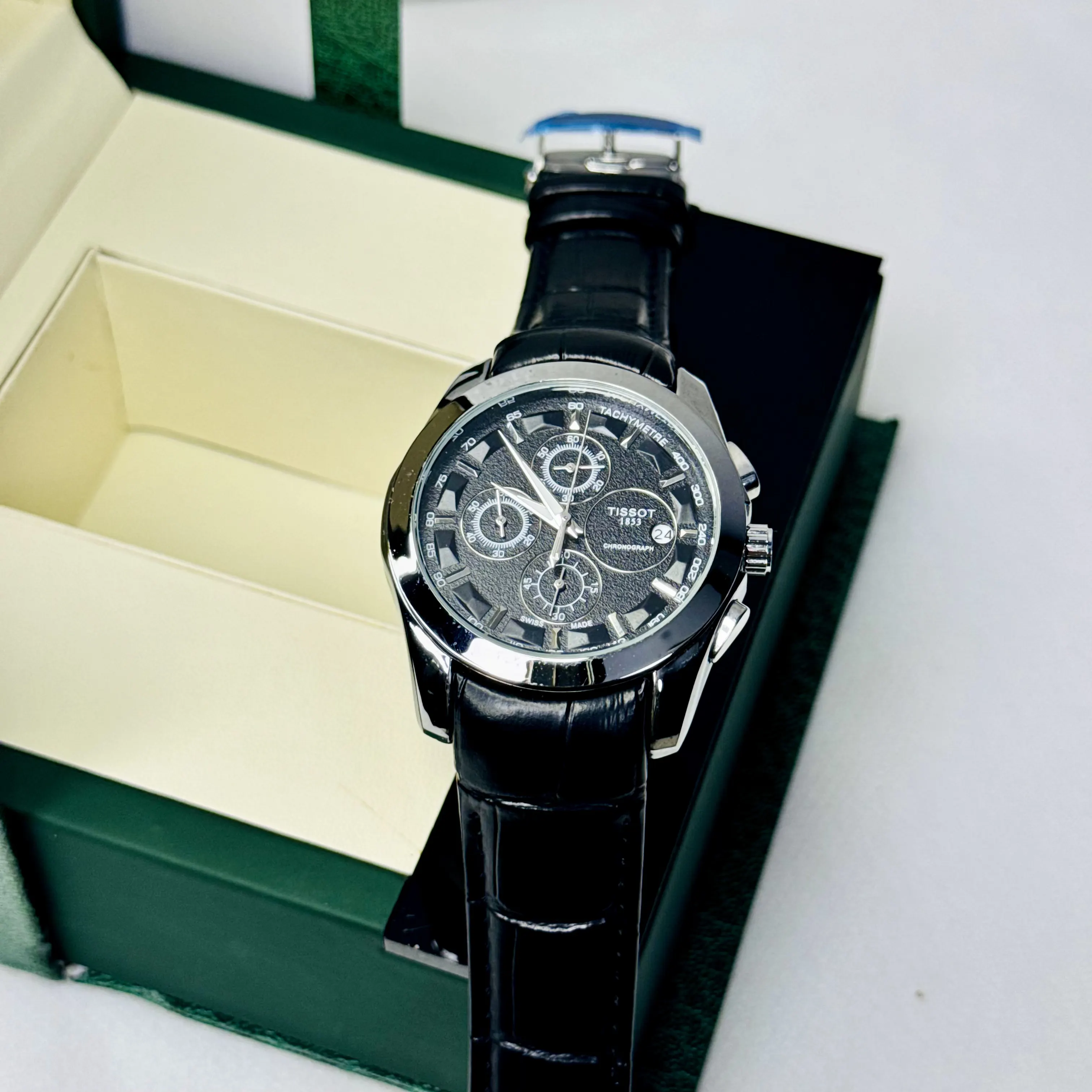 ZEFIRO T-09: Premium Leather Chronograph Series - Image 17
