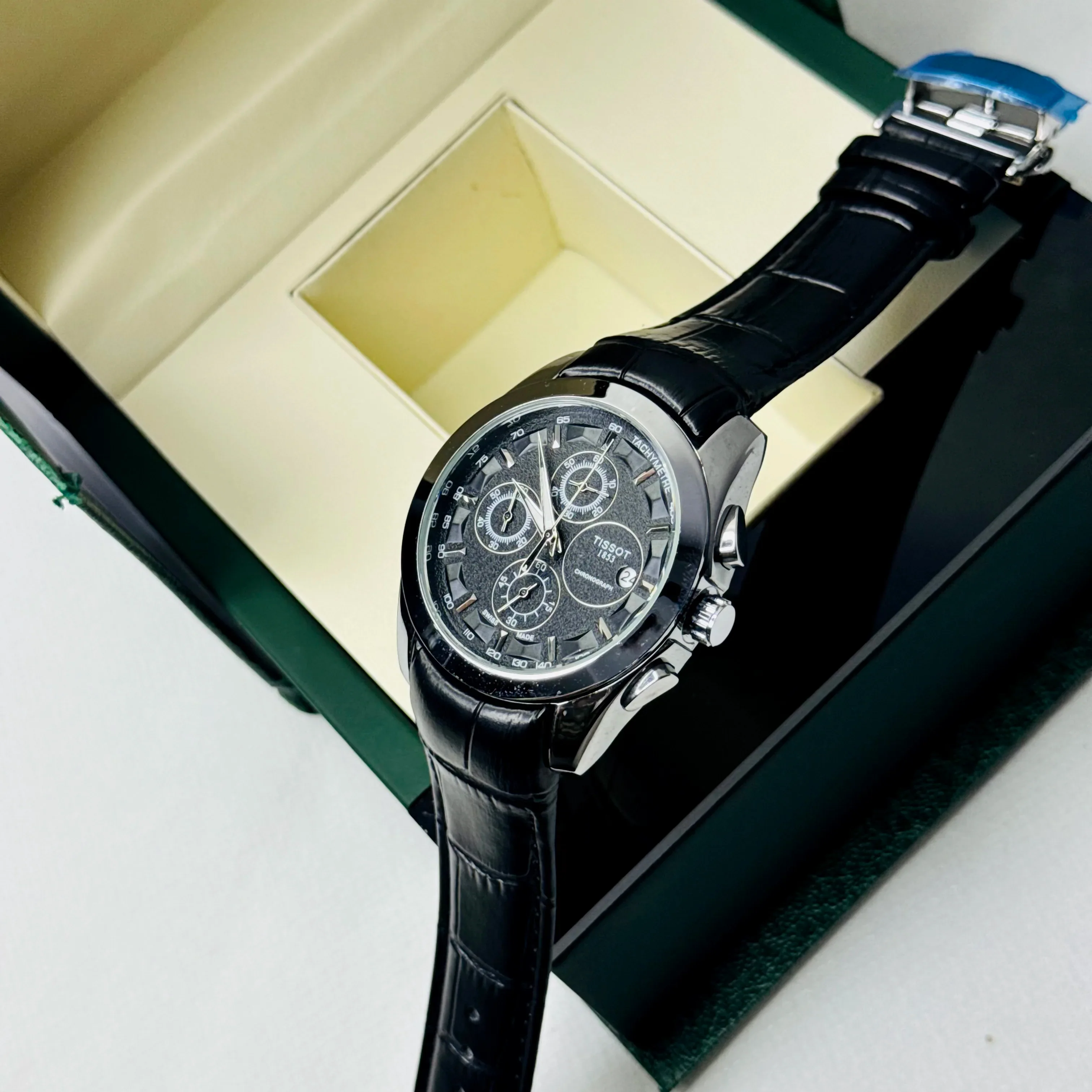 ZEFIRO T-09: Premium Leather Chronograph Series - Image 19