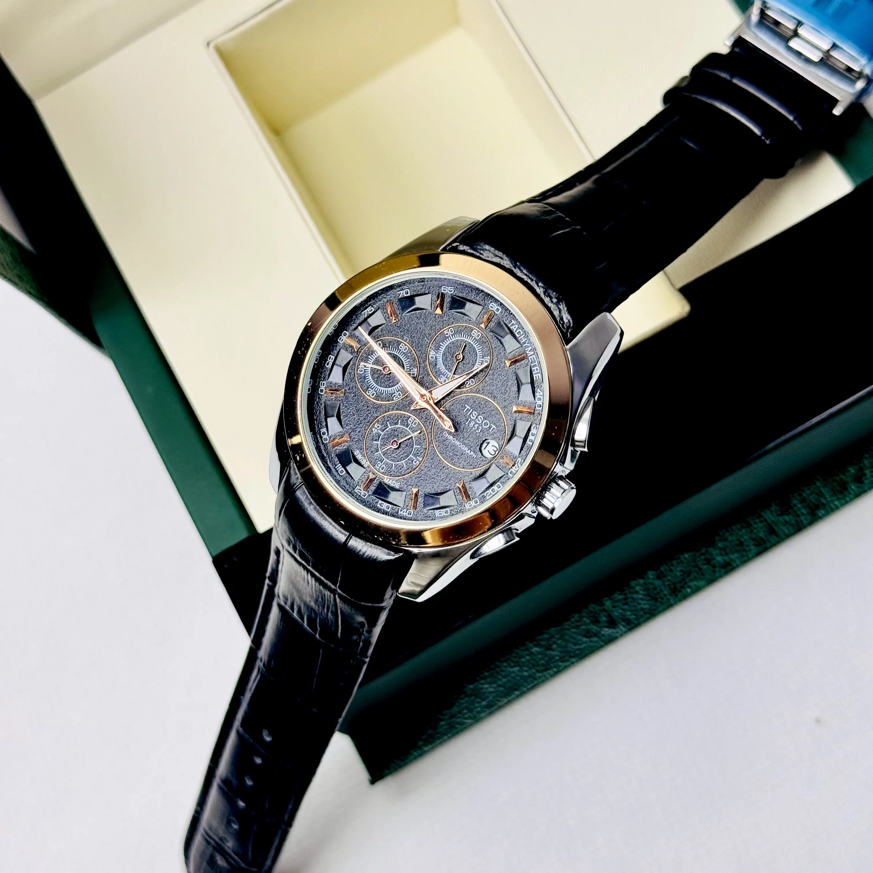 ZEFIRO T-09: Premium Leather Chronograph Series - Image 23