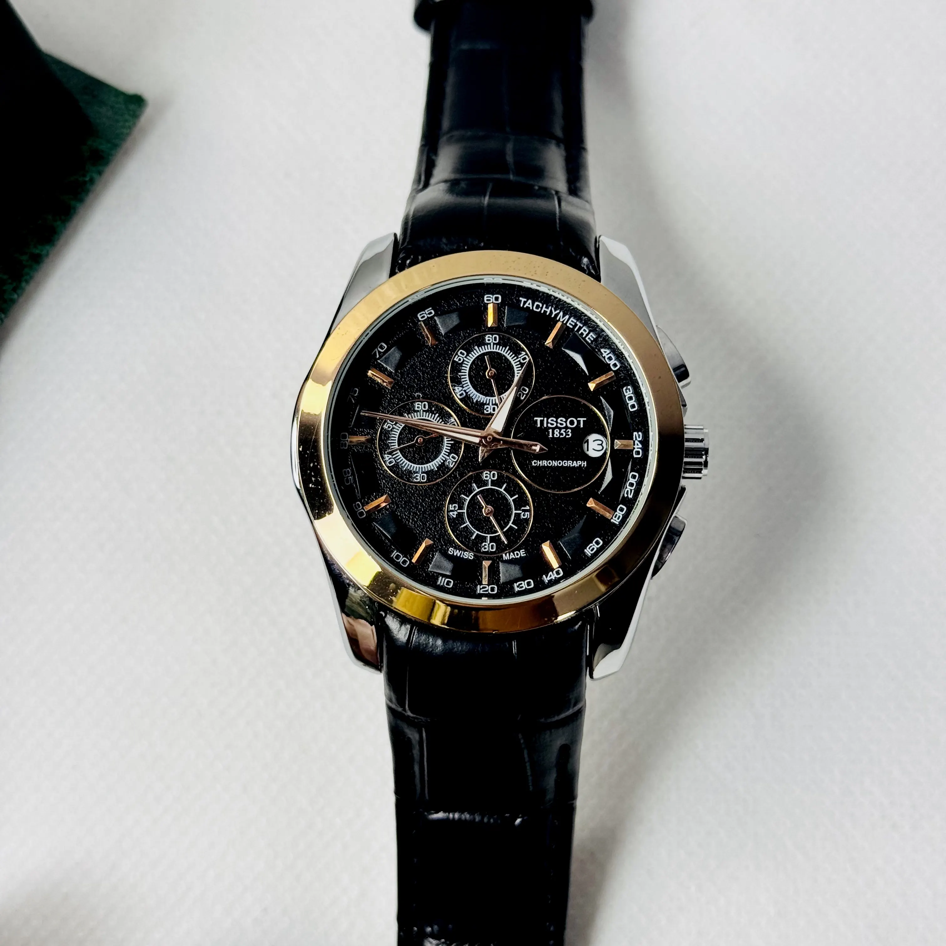 ZEFIRO T-09: Premium Leather Chronograph Series - Image 5
