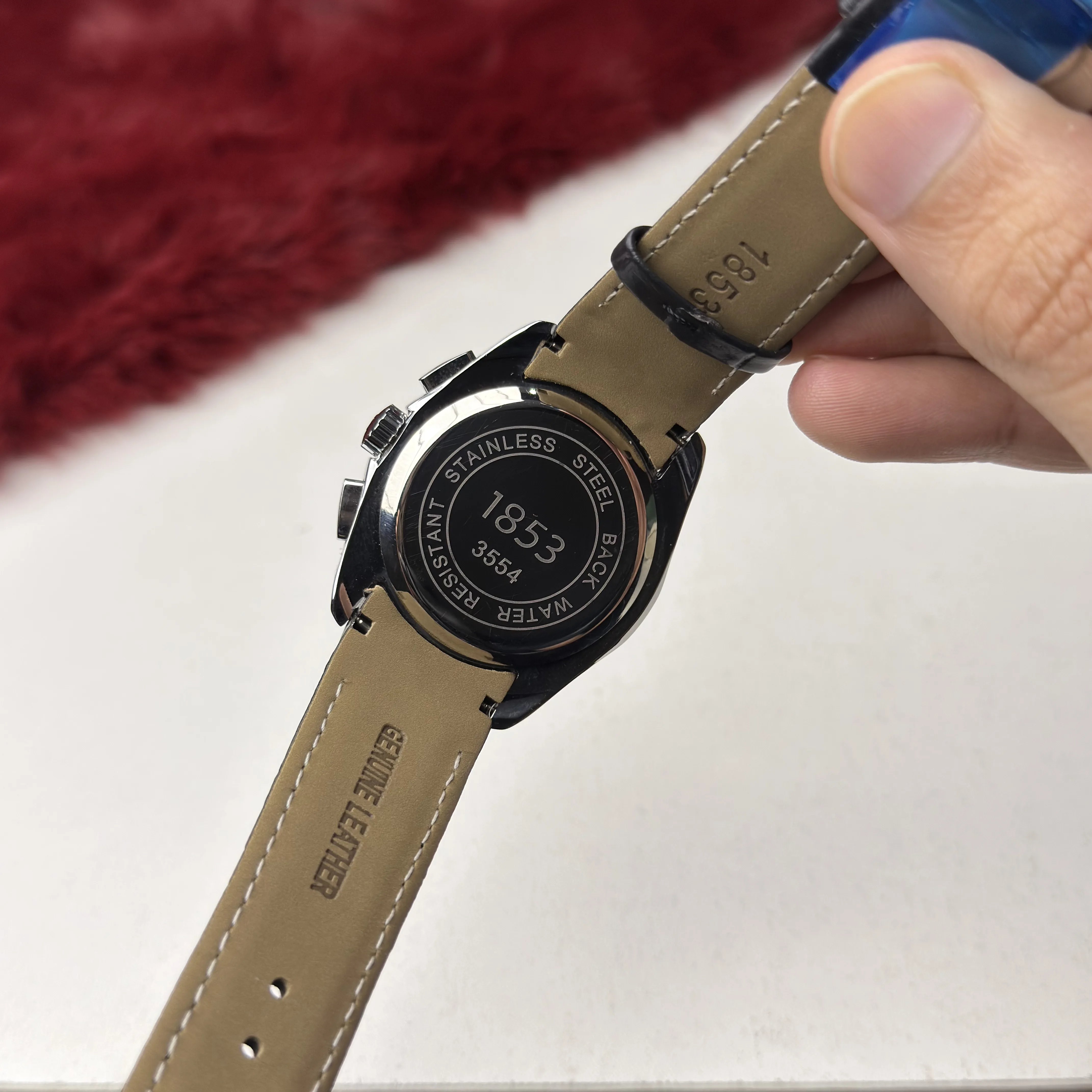 ZEFIRO T-09: Premium Leather Chronograph Series - Image 9