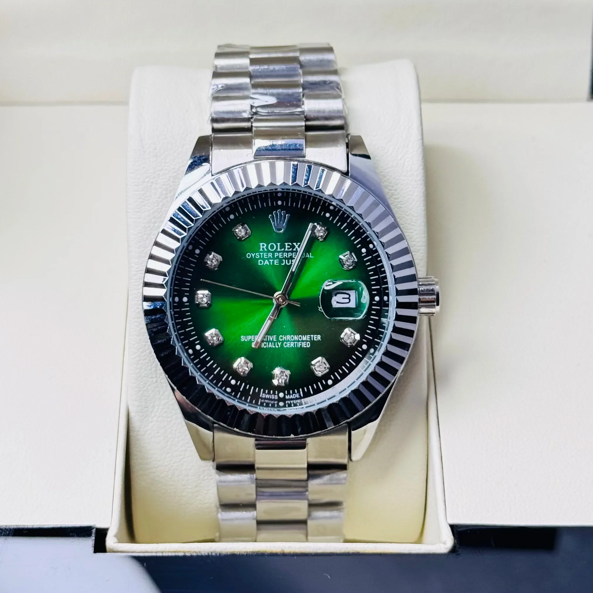 ZEFIRO T-17 RLX DATE-JUST: Premium Integrated Geometric Series - Image 10