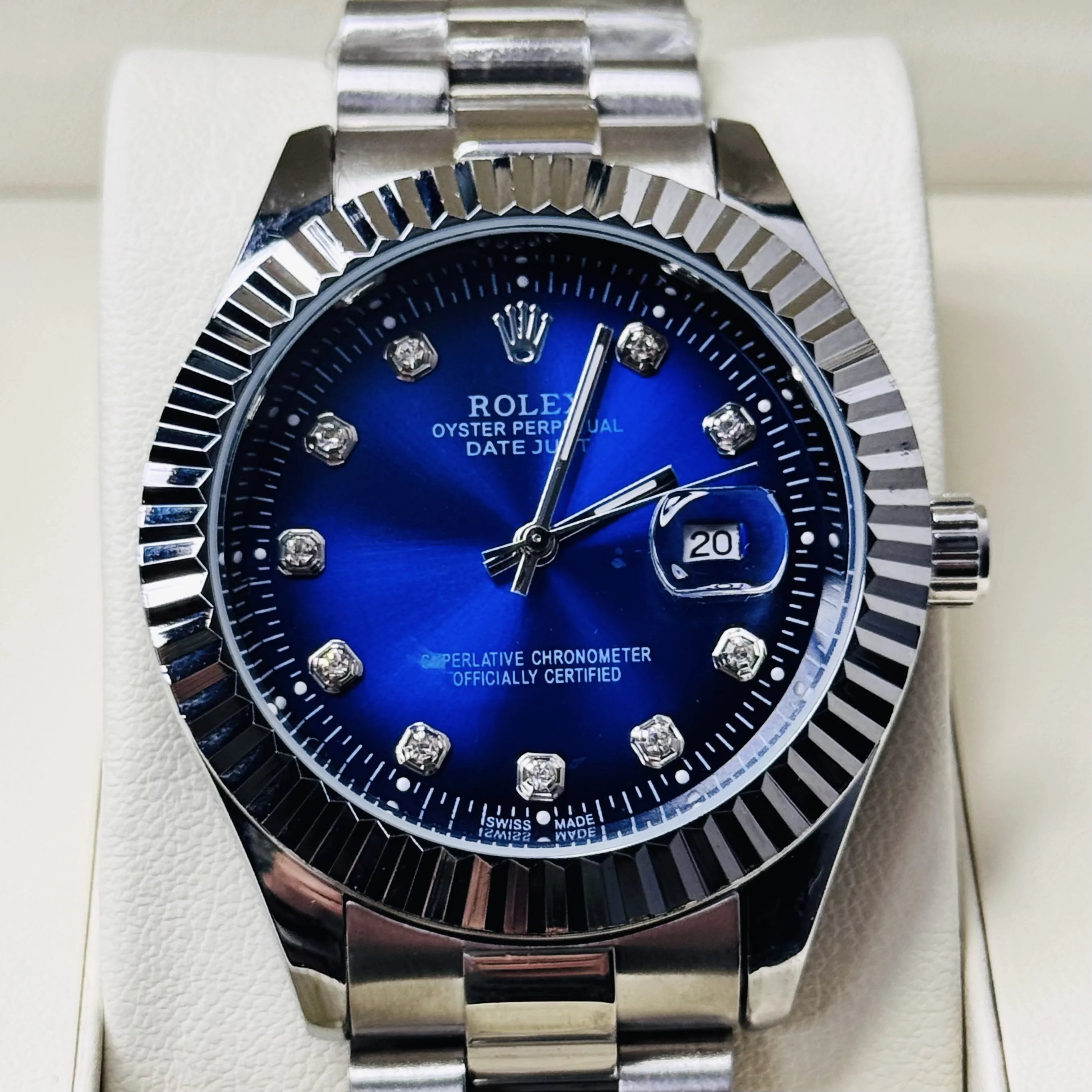 ZEFIRO T-17 RLX DATE-JUST: Premium Integrated Geometric Series - Image 18