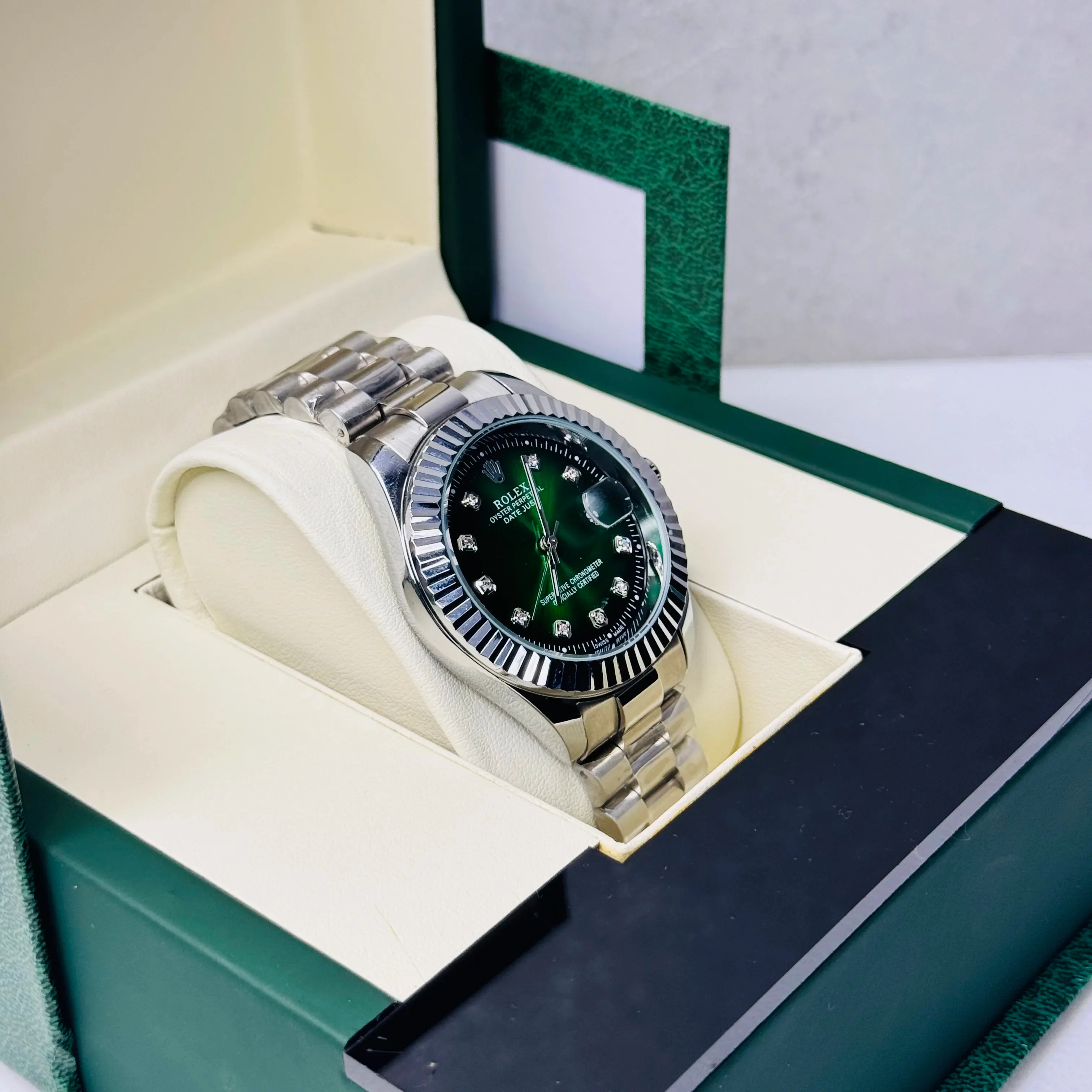 ZEFIRO T-17 RLX DATE-JUST: Premium Integrated Geometric Series - Image 9
