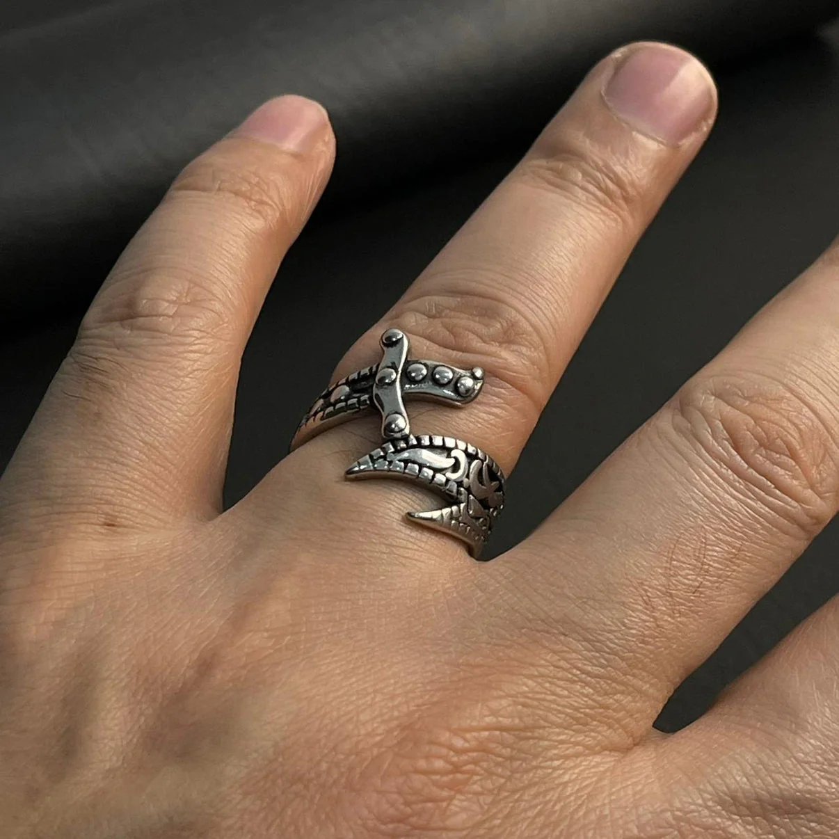 Zulfiqar sword ring - Image 6
