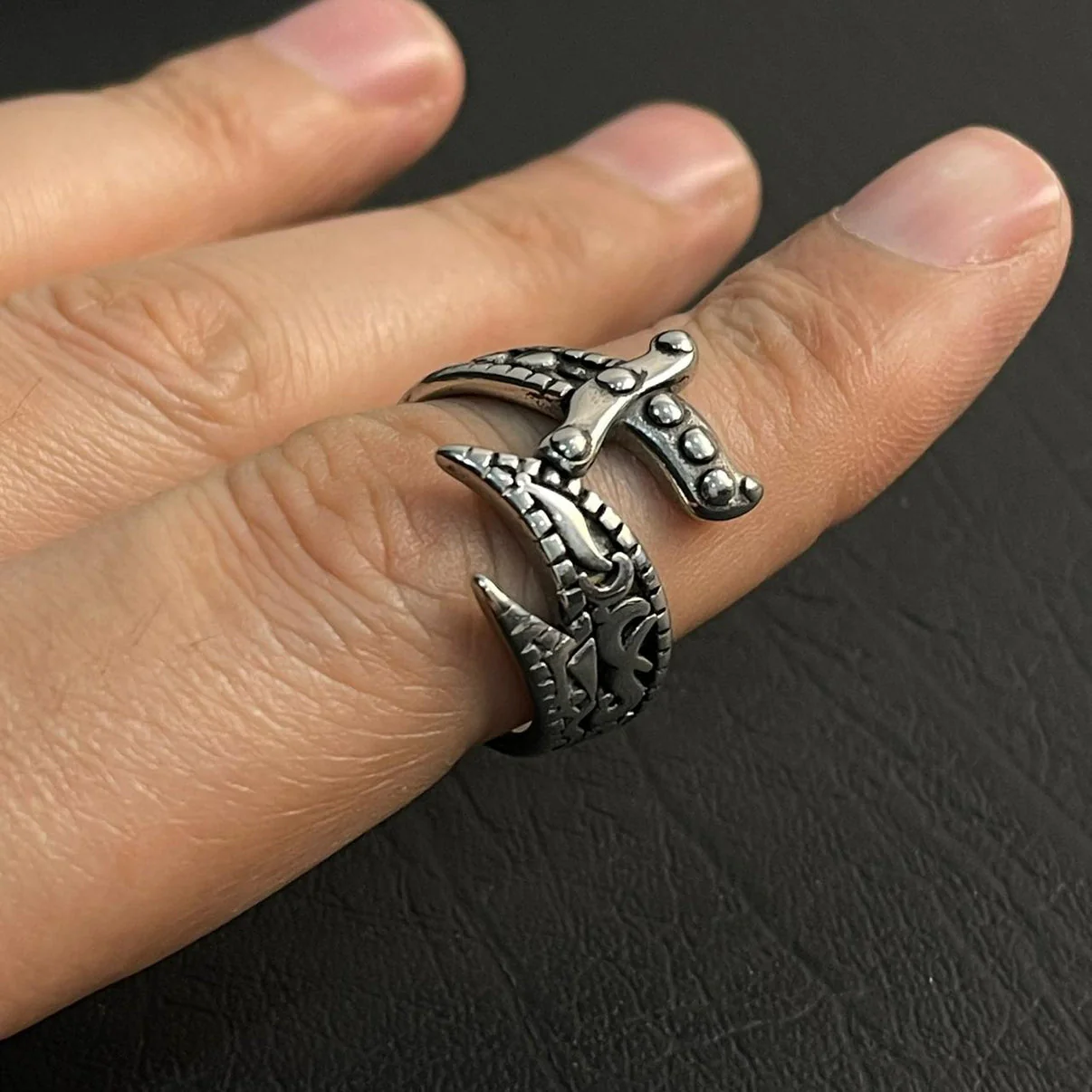 Zulfiqar sword ring - Image 7